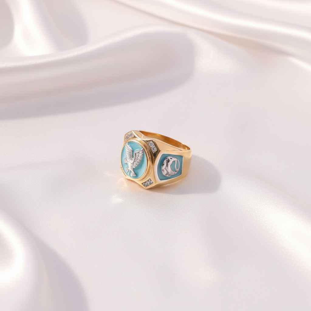 Anillo Águila perfil