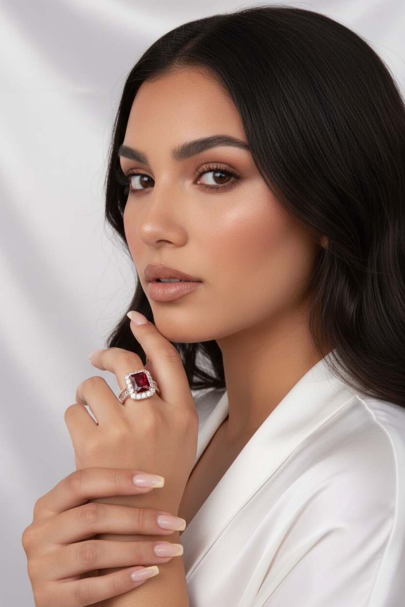 Anillo Rubí modelo