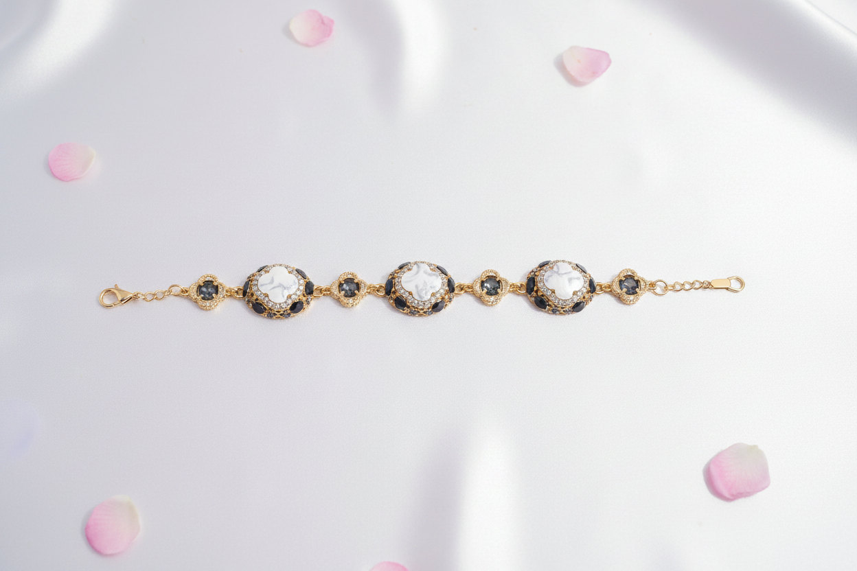 Brazalete howlita sola