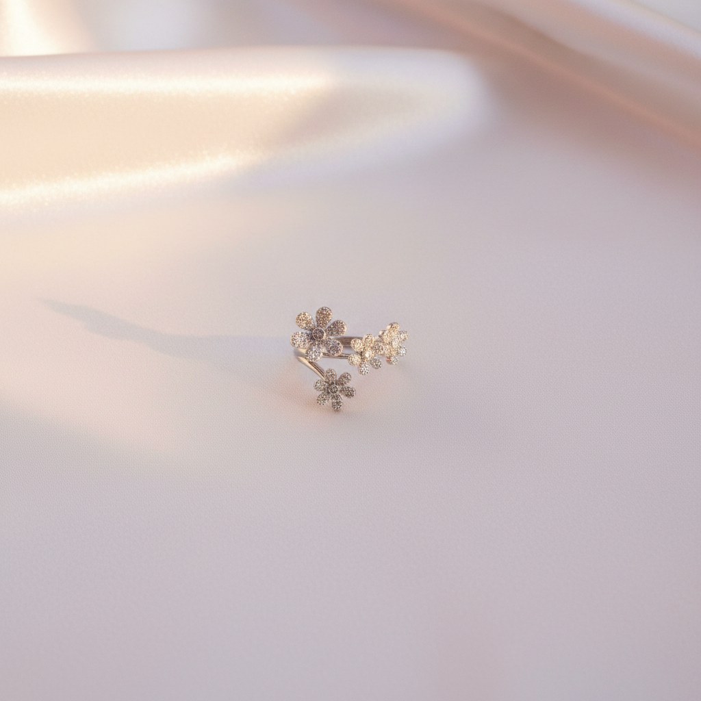Flat lay - Anillo Flores