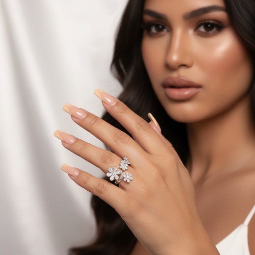 Modelo - Anillo Flores