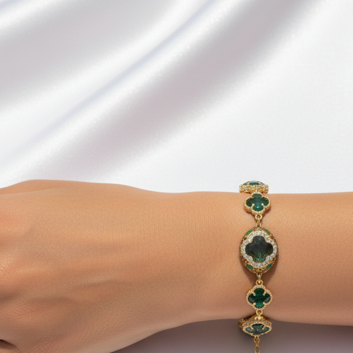 Pulsera venturina estilo lapis