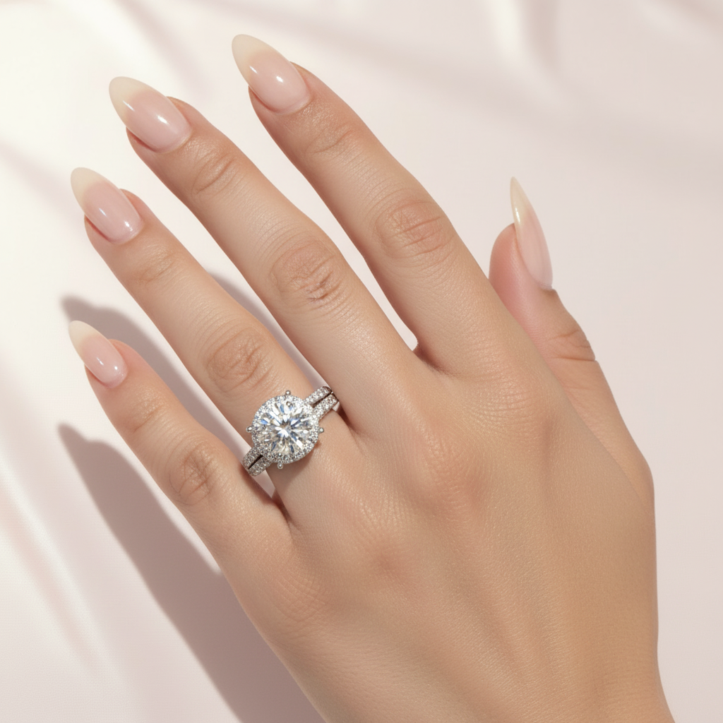 Ring Halo - Modelo Nude Nails