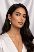 Set trébol gold con modelo